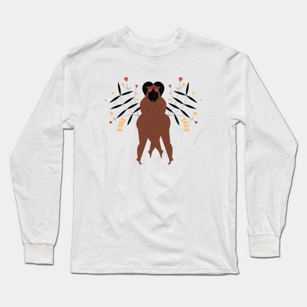 Embrace yourself Long Sleeve T-Shirt by damppstudio
